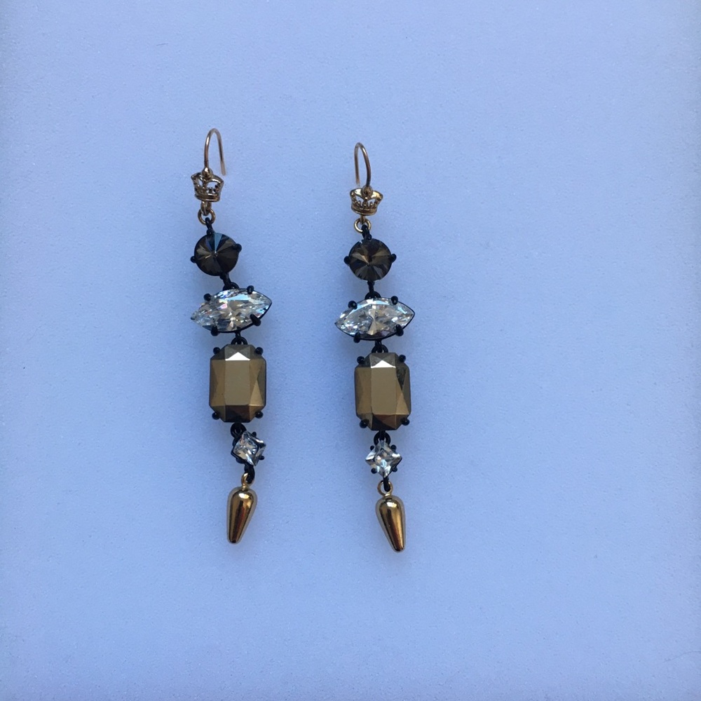 Juicy couture linear earrings - Picture 1 of 2